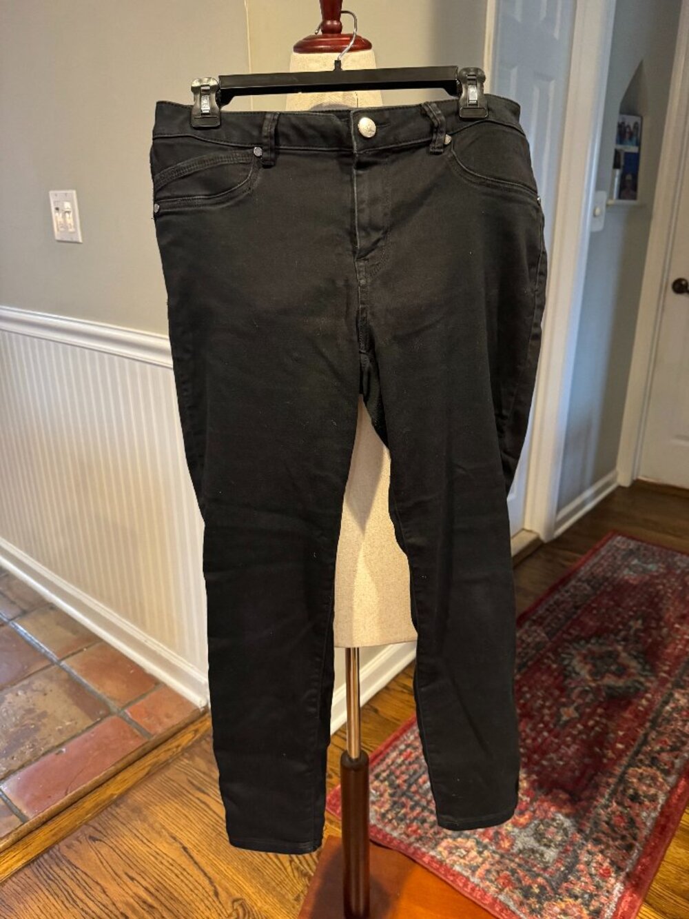 1822 Denim black jeggings